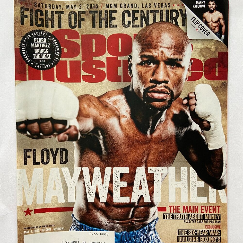 Sports Illustrated Magazine 5/4/2015 Floyd Mayweather/Manny Pacquiao W/ Label